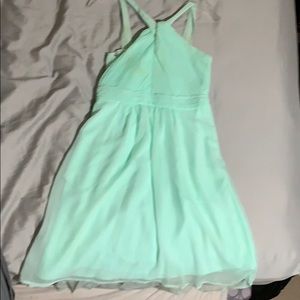 Green formal dress